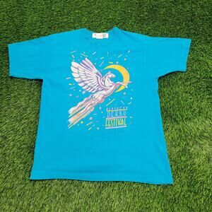 Vintage 1992 Kentucky Derby Shirt Women Large 20x25 Festival